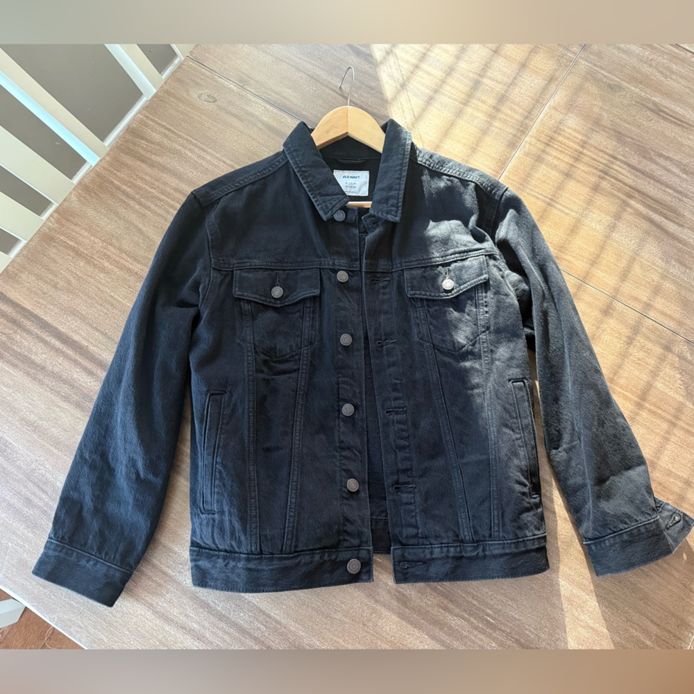 Old Navy Black Denim Jacket
